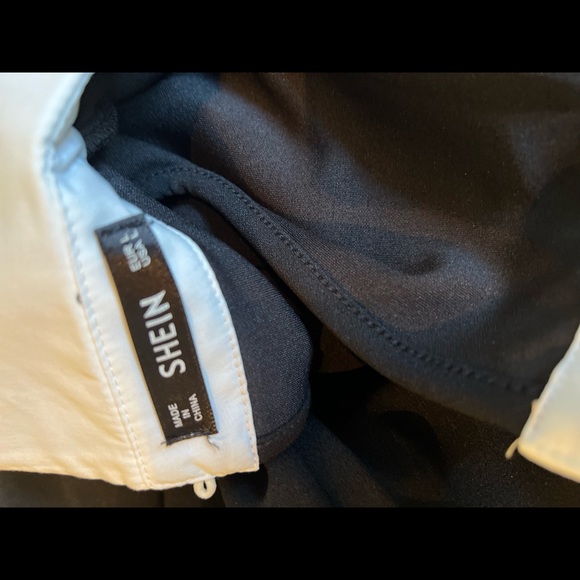 Black with pearls shin shift dress new without tags - Picture 8 of 16